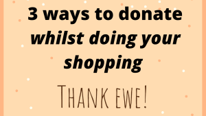 Donating the easy way